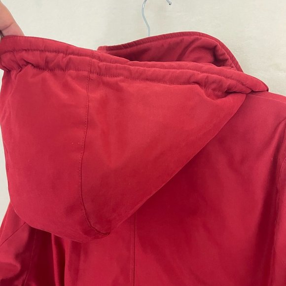 Rare Vintage Red Spelling Full Zip Winter Jacket Men's Size 42 - Picture 7 of 11